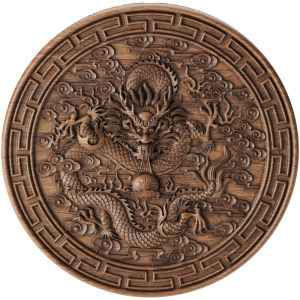 Panels of beech "Dragon"